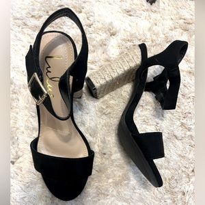 Black heels from Lulus